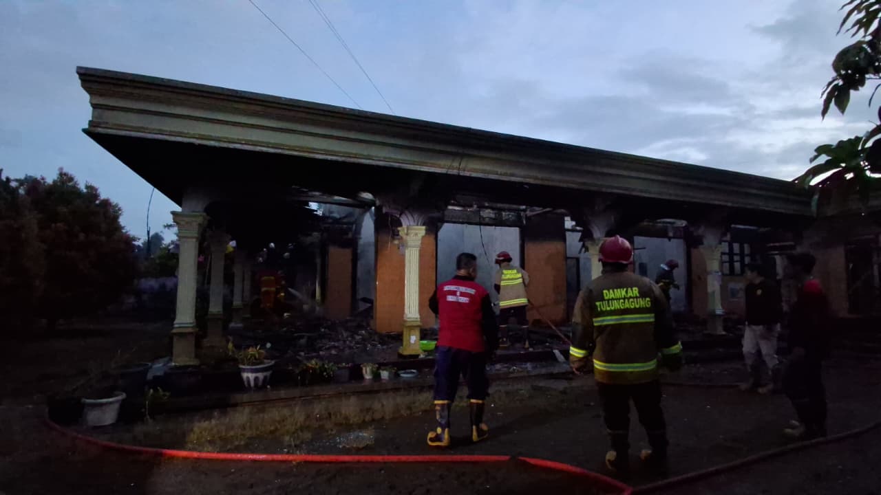 Polisi Tetapkan ET sebagai Tersangka Pembakaran Rumah Kekasih di Tulungagung, Terancam 9 Tahun Penjara