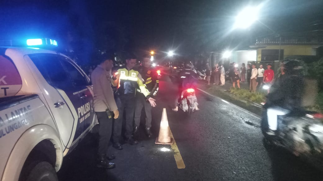 Kecelakaan Beruntun di Rejotangan Tulungagung, Seorang Pemotor Tewas di Lokasi