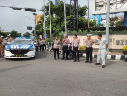 Polres Kediri Kota Petakan Titik Rawan Kecelakaan dan Kemacetan Lalu Lintas