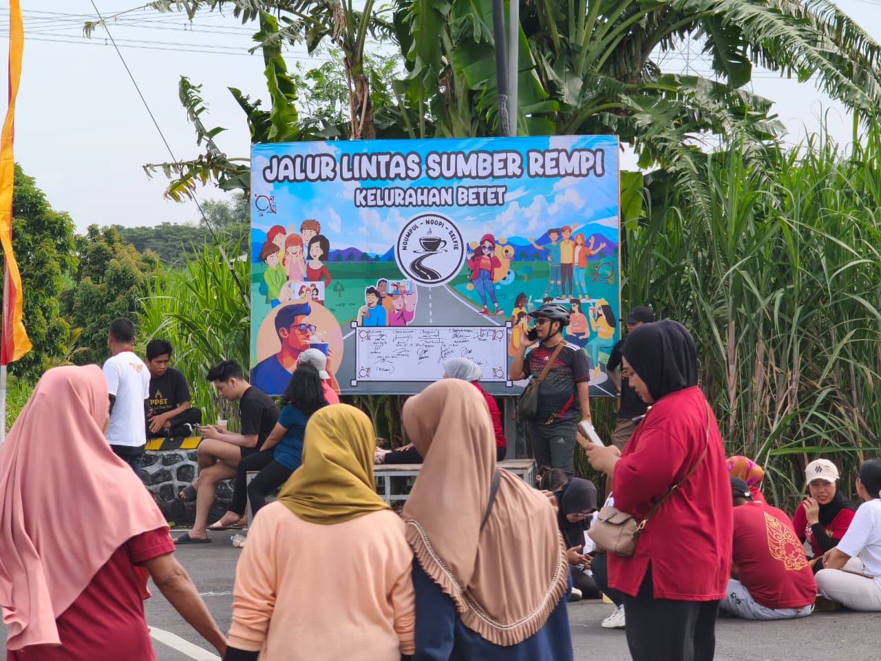 ‘Dalan Anyar’ Betet Jadi Destinasi Wisata Sore, JLS Rempi Dorong Ekonomi Kreatif Warga