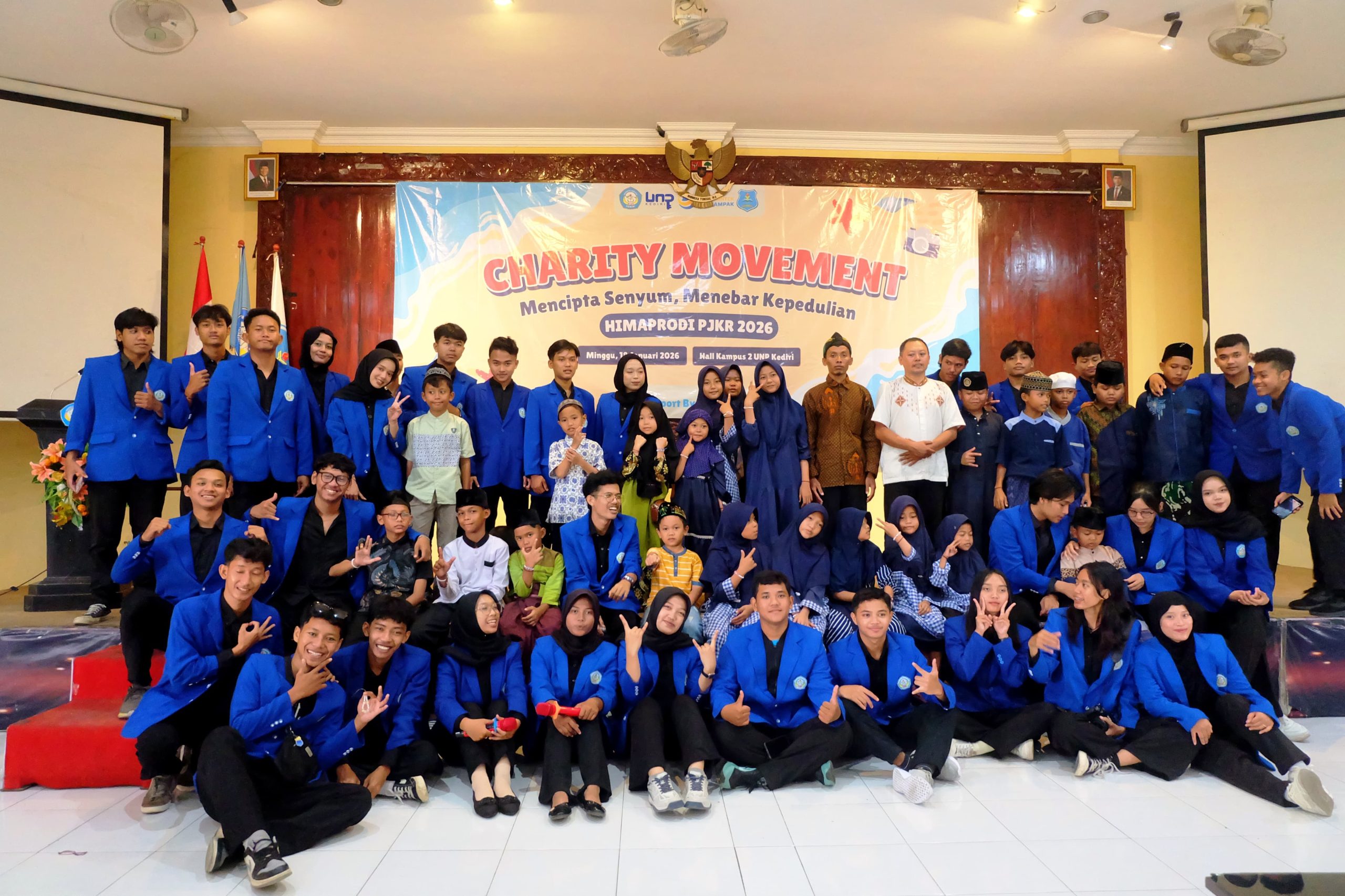 Charity Movement Jadi Wadah Pengembangan Diri Anak Panti Asuhan di Kota Kediri