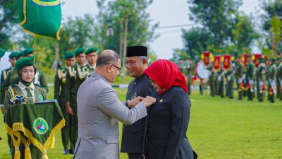 Sertijab Kepala SMAN 5 Taruna Brawijaya Kediri, Kadindik Jatim Tekankan Penguatan Karakter dan Prestasi Taruna