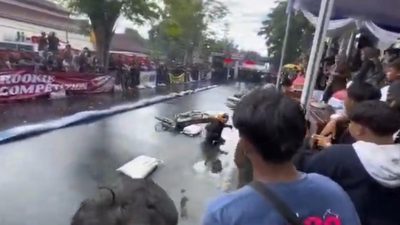 Rookie Drag Competition Jombang Cup 2026 Diwarnai Insiden Joki Terpeleset