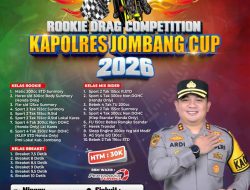 Salurkan Hobi Balap Anak Muda, Kapolres Jombang Dukung Gelaran Rookie Drag Competition 2026