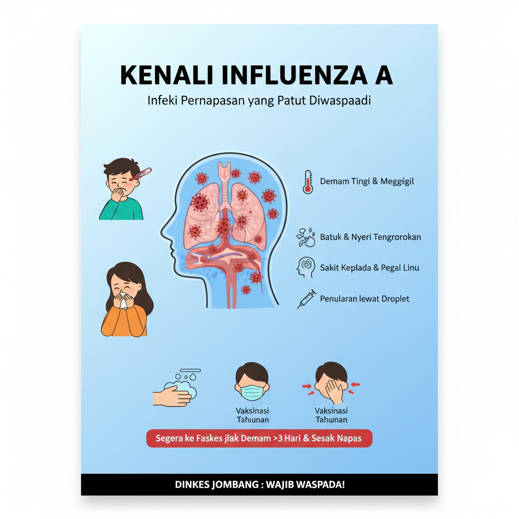 Mengenal Influenza A: Infeksi Pernapasan yang Mulai Muncul di Beberapa Daerah, Kenali Gejalanya