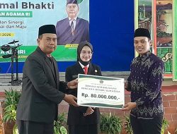 Kemenag Kota Kediri Salurkan Donasi Rp 80 Juta untuk Korban Bencana Aceh dan Sumatera melalui Dinsos