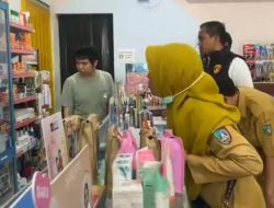 Polres Jombang Gelar Sidak Kosmetik Ilegal dan Berbahaya di Sejumlah Toko