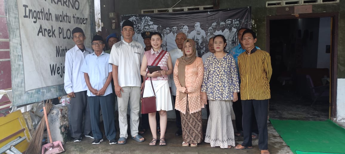 Pegiat Sejarah Jombang Bangkitkan Kembali Jejak Kunjungan Cindy Adams ke Ploso