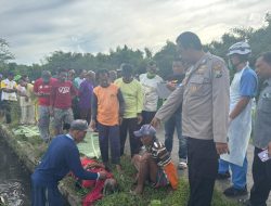 Petani Ditemukan Meninggal di Sawah Mojojejer, Diduga Terjatuh Saat Menyeberangi Parit