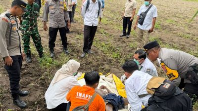 Warga Wates Temukan Jenazah Pria Terbaring di Saluran Irigasi Saat Bersihkan Sawah