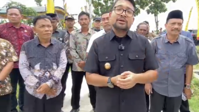 Resmikan Jalan Desa Rowomarto, Wabup Nganjuk Optimistis Perbaiki Hampir 100 Kilometer Jalan di 2026