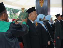 Awal 2026, Bupati Jombang Lantik 84 Pejabat, Tekankan Kompetensi dan Integritas