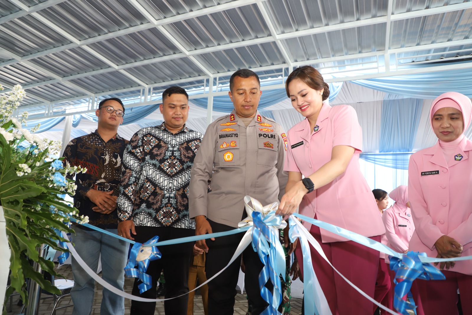 SPPG Kedua Polres Kediri di Plosoklaten Resmi Berjalan, Layani Hingga 29 Sekolah