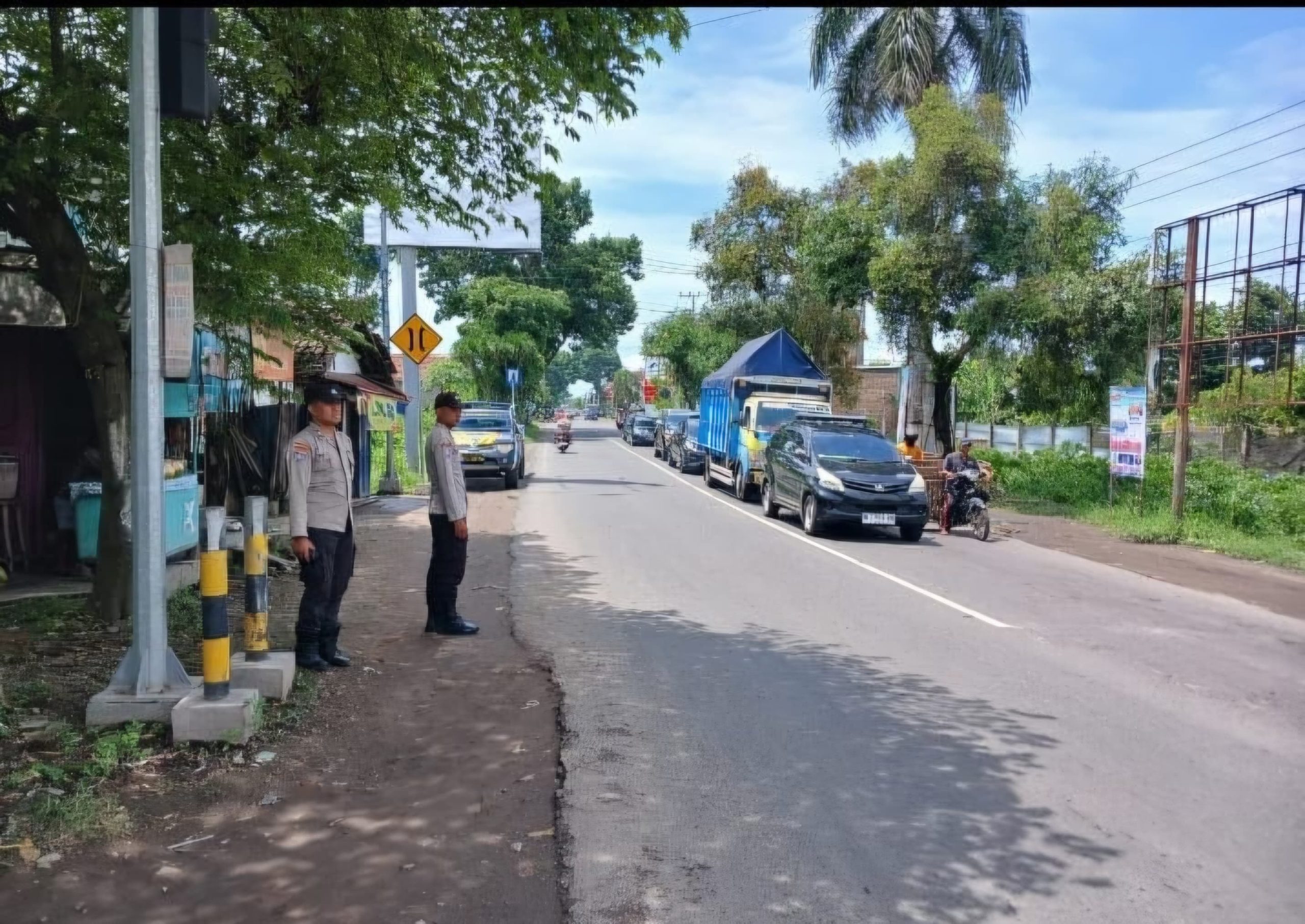 Libur Tahun Baru, Arus Lalu Lintas Kediri–Blitar Terpantau