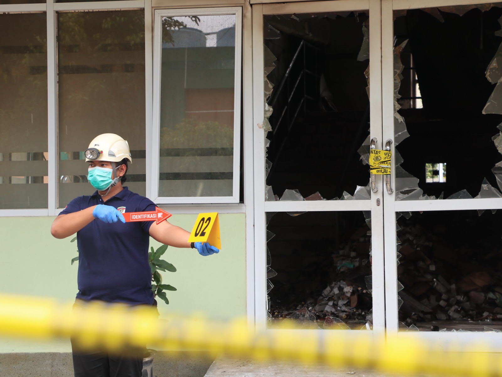 Penyebab Kebakaran Gudang Farmasi RSUD dr Harjono Belum Terungkap, Polisi Tunggu Hasil Labfor