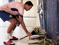 Jelang Hadapi Arema FC, Skuad Persik Kediri Gelar Doa Bersama dan Tabur Bunga di Stadion Kanjuruhan
