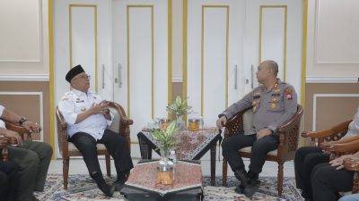 Pererat Sinergitas, Kapolres Blitar yang Baru Jalin Silaturahmi dengan Forkopimda Kabupaten Blitar