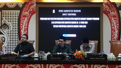 Bahas 17 Rancangan Propemperda 2026, DPRD Nganjuk Fokuskan Pembangunan Infrastruktur dan Kesejahteraan