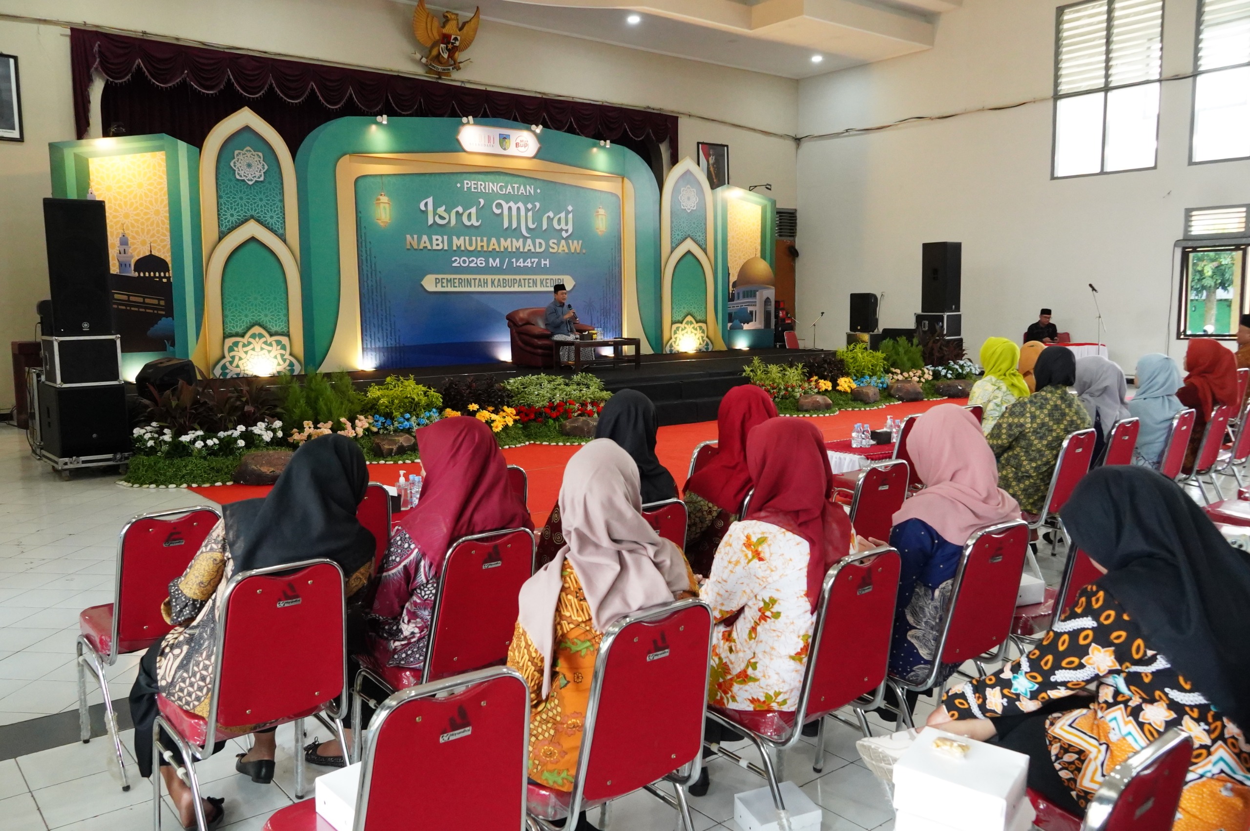 Pemkab Kediri Peringati Isro’ Mi’roj Nabi Muhammad SAW