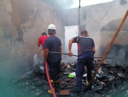 Lupa Matikan Tungku, Rumah Warga Brotonegaran Ponorogo Ludes Terbakar, Kerugian Capai Puluhan Juta Rupiah