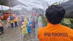 BPBD Ponorogo Edukasi Siswa PAUD tentang Kesiapsiagaan Bencana Sejak Dini