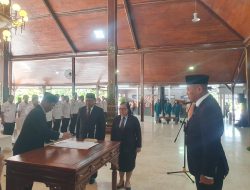 Soeroto Dilantik sebagai Pj Sekda Tulungagung, Masa Jabatan Berlaku Tiga Bulan