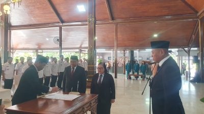 Soeroto Dilantik sebagai Pj Sekda Tulungagung, Masa Jabatan Berlaku Tiga Bulan