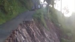 Akses Jalan Utama Desa Rejosari Putus Akibat Longsor, Aktivitas Warga dan Pelajar Terganggu