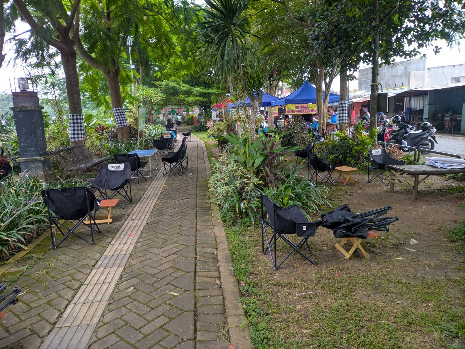 Aktivitas UMKM di Kawasan Kuliner Pinka Dipersoalkan, Berpotensi Rusak Fungsi Ekologis Taman dan Sepadan Sungai