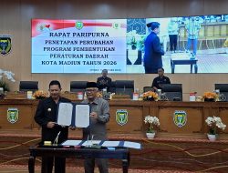 DPRD Kota Madiun Ajukan Tiga Raperda dalam Propemperda 2026