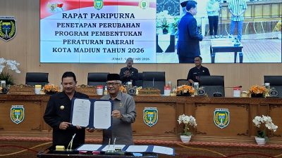 DPRD Kota Madiun Ajukan Tiga Raperda dalam Propemperda 2026