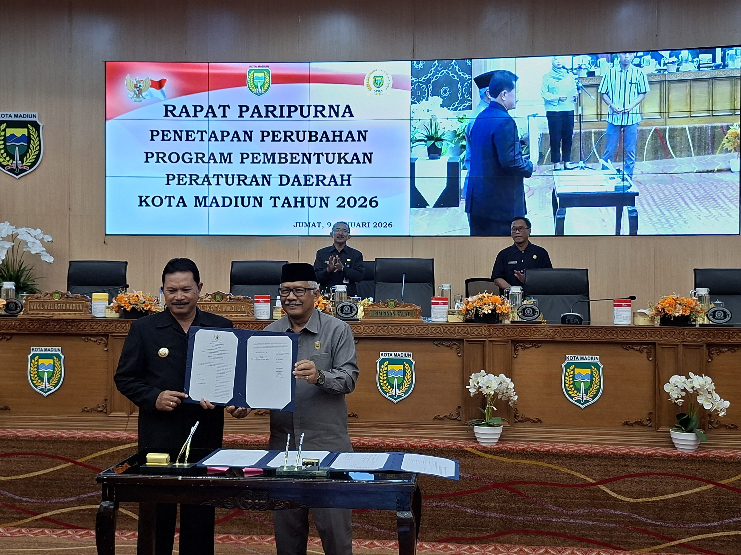 DPRD Kota Madiun Ajukan Tiga Raperda dalam Propemperda 2026