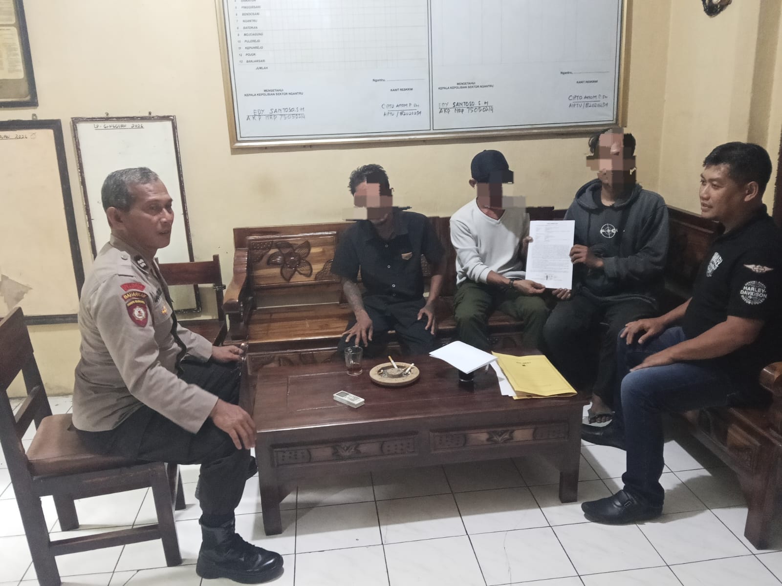 Nyaris Curi Motor di Tulungagung, Pria ODGJ Diselesaikan Lewat Restorative Justice