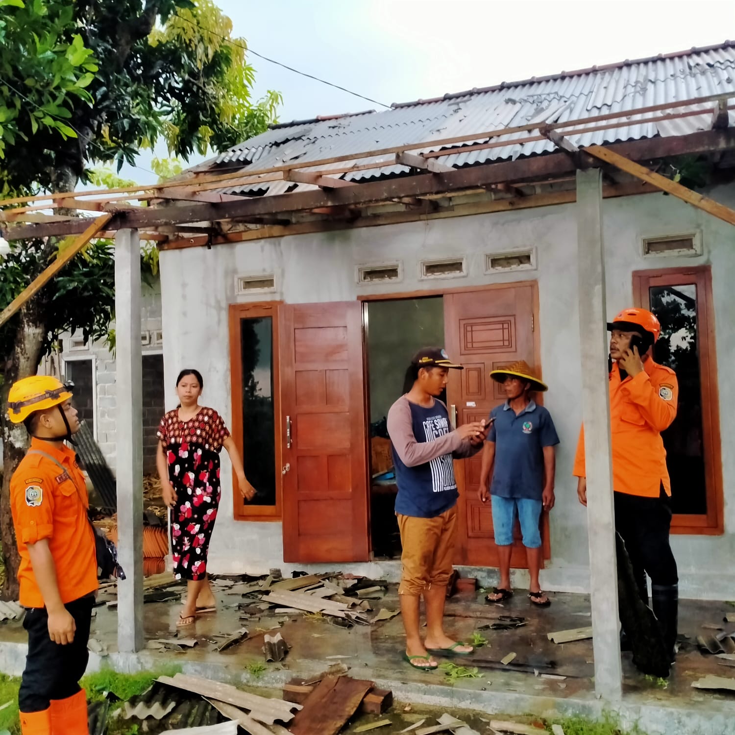 Puting Beliung Terjang Rejotangan, 41 Rumah Warga Tulungagung Alami Kerusakan