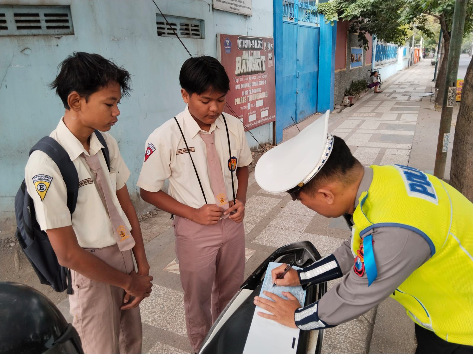 Pelanggaran Lalu Lintas di Tulungagung Turun Sepanjang 2025, Kelompok Pelajar Masih Mendominasi