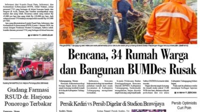 KORAN MEMO Terbit Kembali, Ini Lima Berita Utama Edisi Senin (5 Januari 2026)