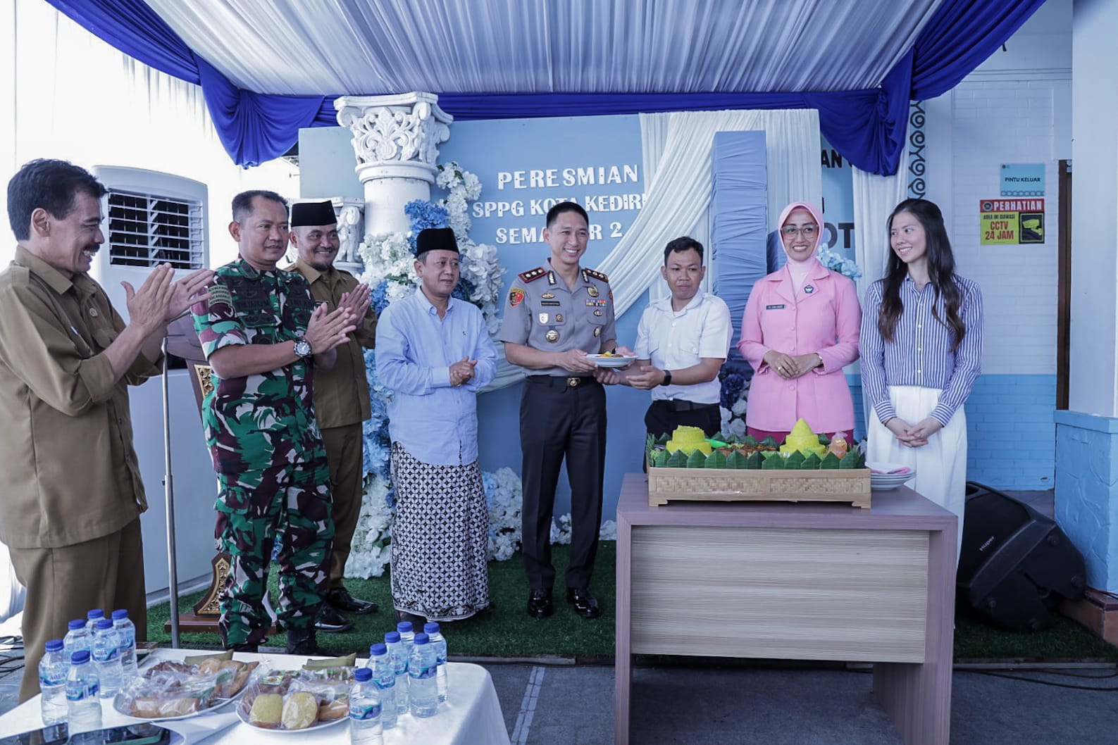 Perkuat Program Makan Bergizi, Pemkot Kediri Resmikan SPPG Semampir 2 Yayasan Kemala Bhayangkari