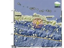 Gempa Magnitudo 5,5 Guncang Timur Laut Pacitan, Tidak Berpotensi Tsunami