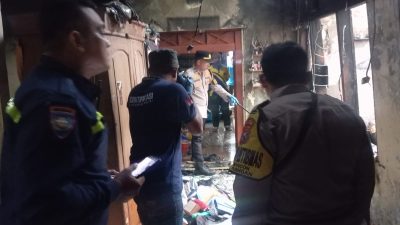 Didahului Suara Ledakan, Kebakaran Rumah di Wilangan Nganjuk Tewaskan Pasutri