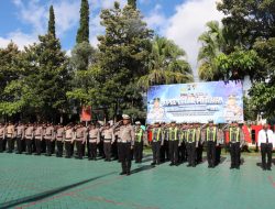 Polres Batu Apel Pasukan Operasi Keselamatan Semeru 2026, Perkuat Kamseltibcarlantas Jelang Operasi Ketupat