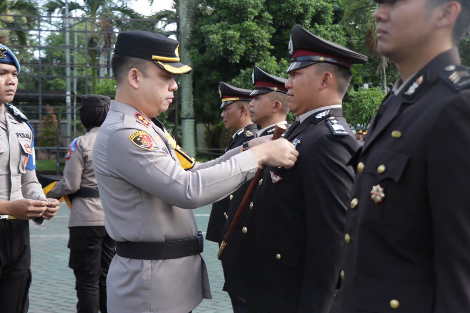 89 Personel Polres Malang Terima Satyalancana Pengabdian