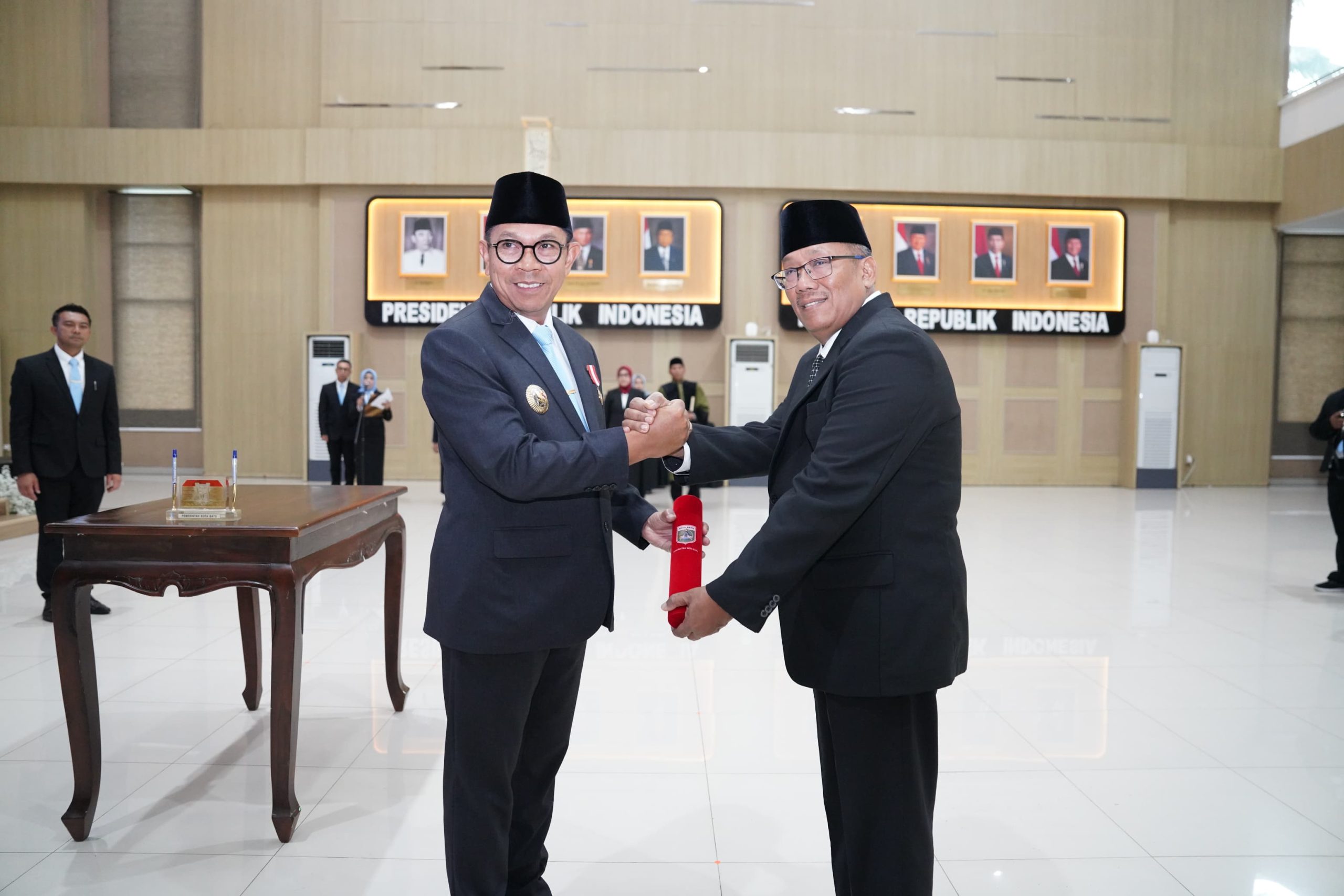 Eko Suhartono Dikukuhkan sebagai Penjabat Sekretaris Daerah Kota Batu