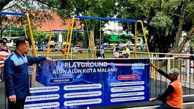 Pemkot Malang Perketat Aturan di Alun-Alun Merdeka, Fasilitas Publik Dibbenahi
