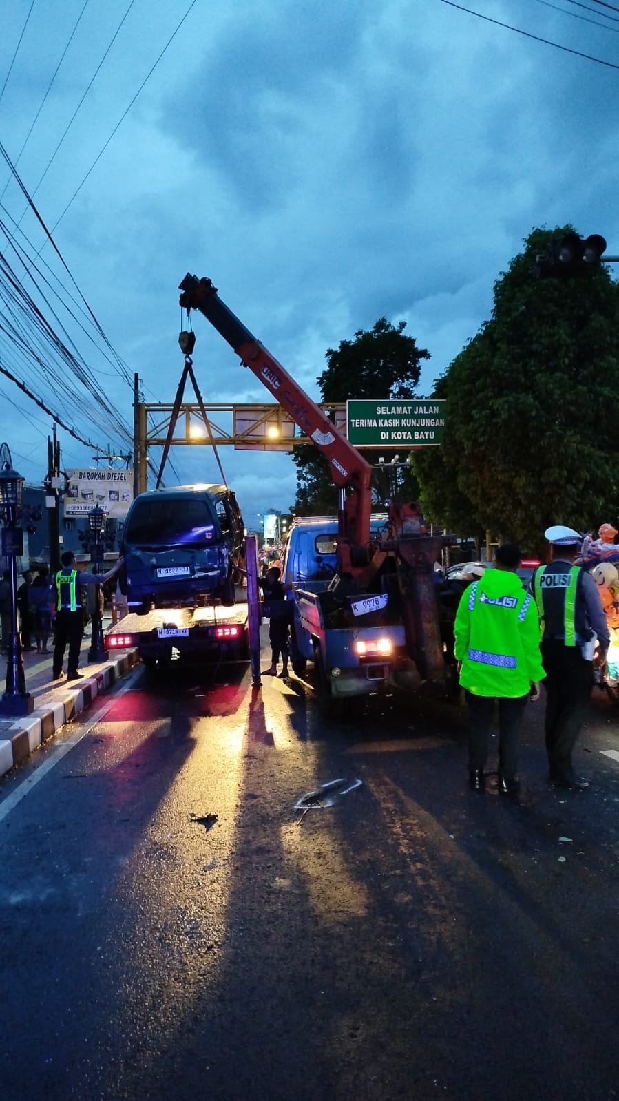 Satu Korban Tewas, Pengemudi Ojol Asal Tlekung Meninggal dalam Kecelakaan Rem Blong di Jalan Pattimura