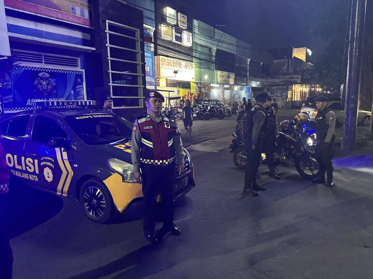 Antisipasi Perang Sarung dan Balap Liar, Polresta Malang Kota Perkuat Patroli Blue Light Saat Ramadan 1447 H