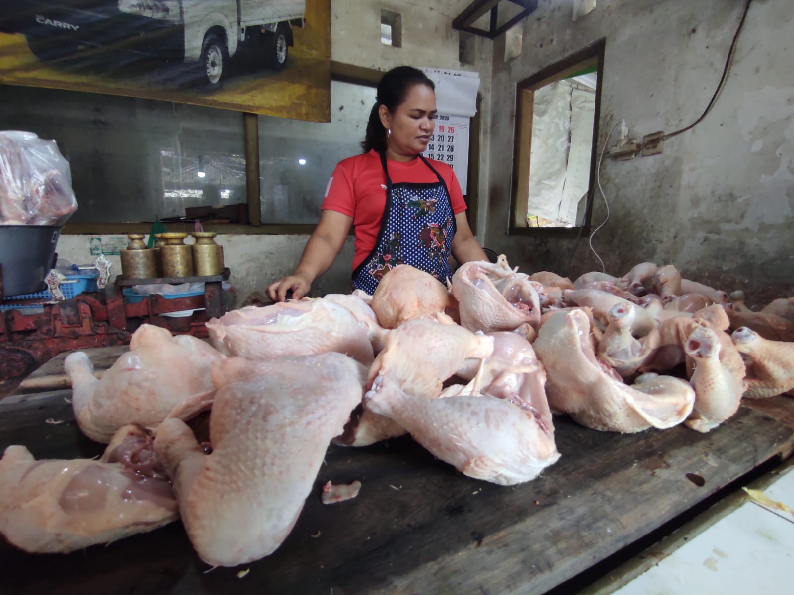 Megengan Picu Lonjakan Harga, Ayam Pedaging di Blitar Tembus Rp42 Ribu per Kilogram