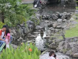 RTH Simpang Lima Gumul Jadi Destinasi Terfavorit Warga Kediri