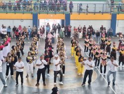 Peringati HPN 2026 dan HUT ke-80 PWI, Lomba Senam Kreasi Meriahkan GOR Lamongan