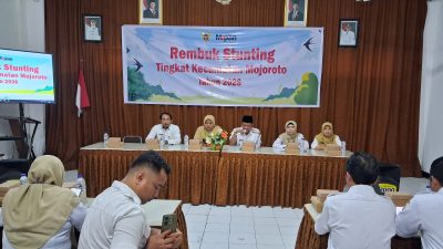 Rembuk Stunting Mojoroto Perkuat Kolaborasi Tekan Gizi Buruk dan Optimalkan Posyandu