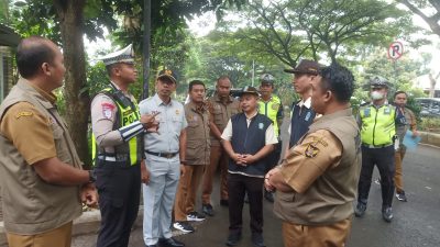 Operasi Gabungan di GOR Joyoboyo, Satlantas Kediri Kota Intensifkan Penertiban Tunggakan Pajak Kendaraan